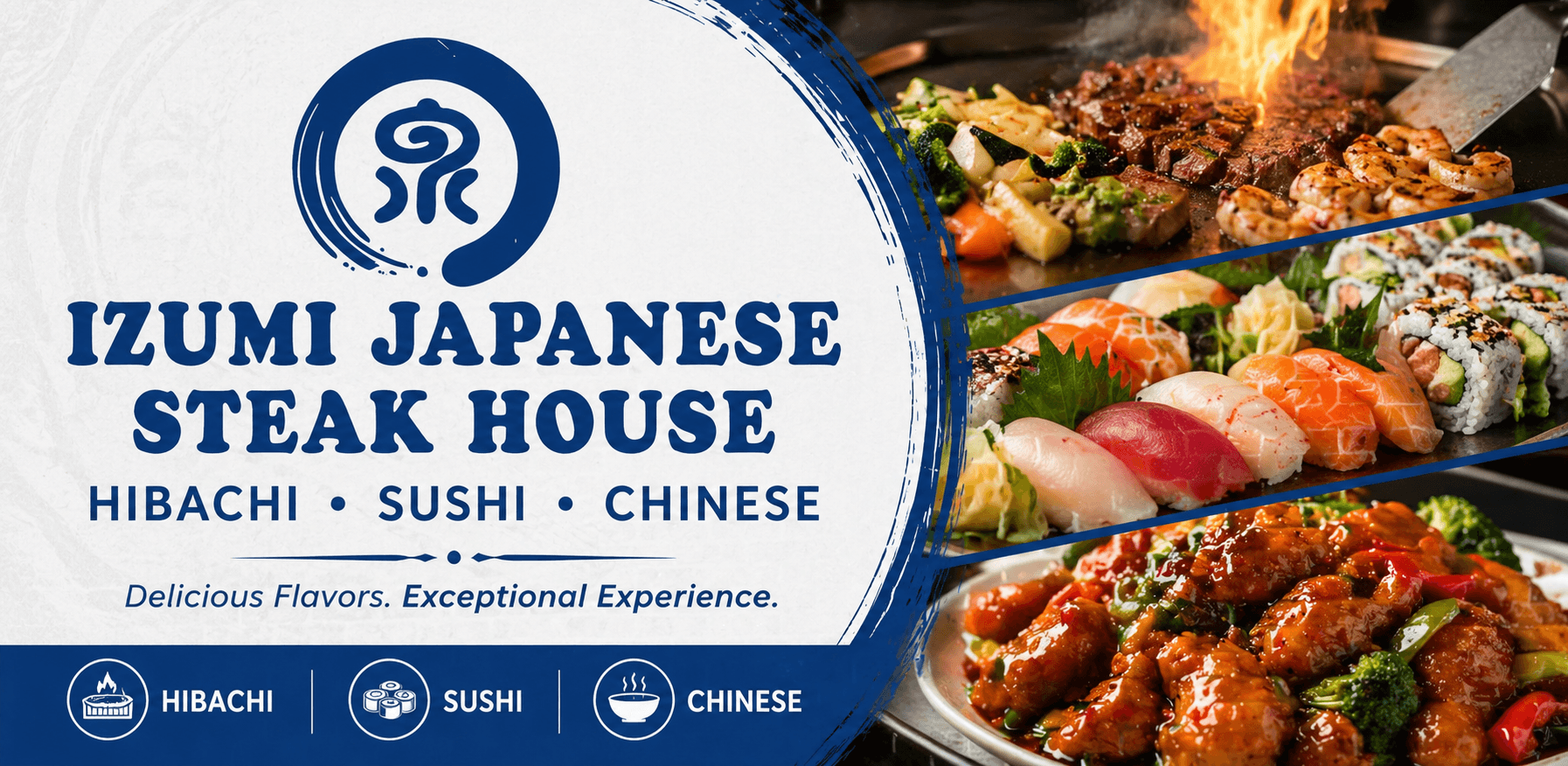 Izumi Japanese Steak House – Hibachi, Sushi, Chinese